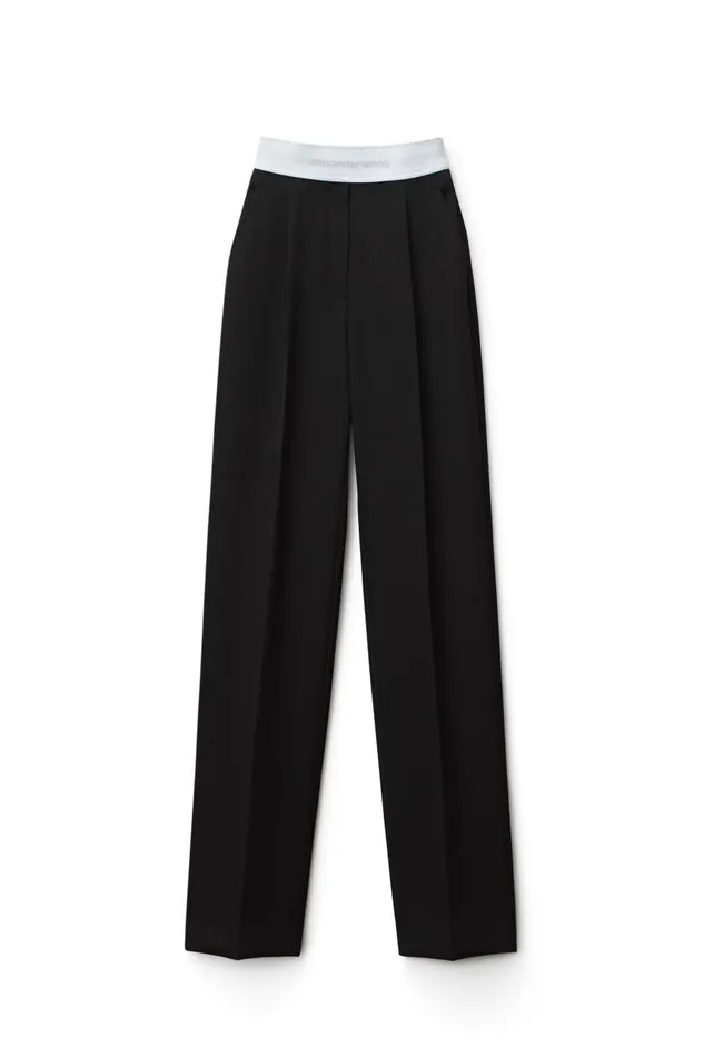Alexander Wang Pants Women Pleated Trouser In Wool Tailoring