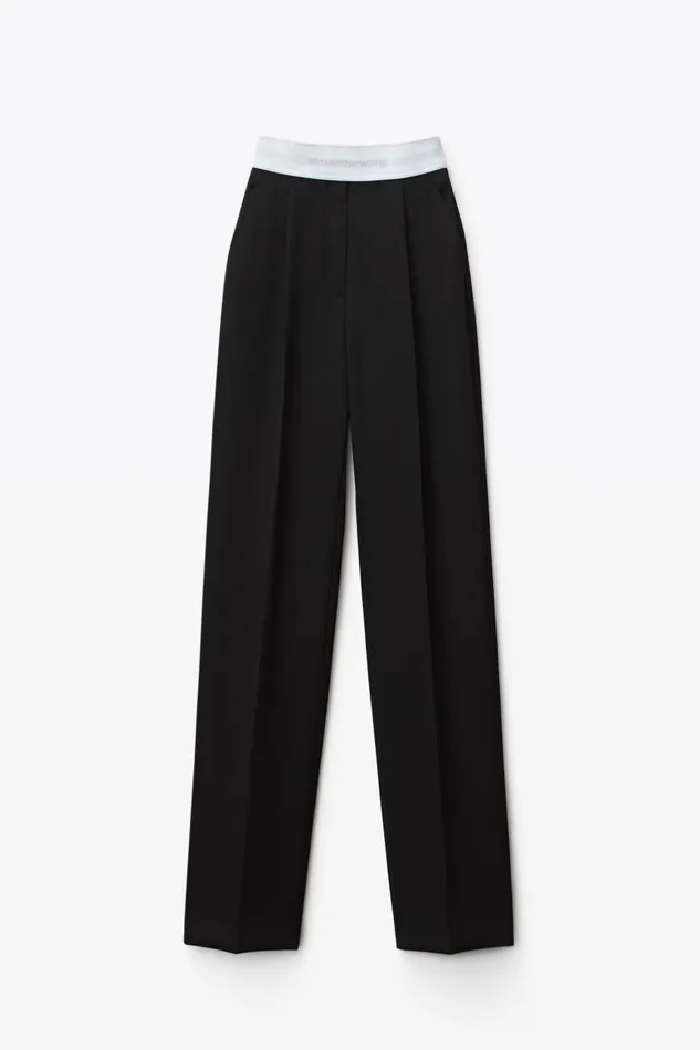 Alexander Wang Pants Women Pleated Trouser In Wool Tailoring