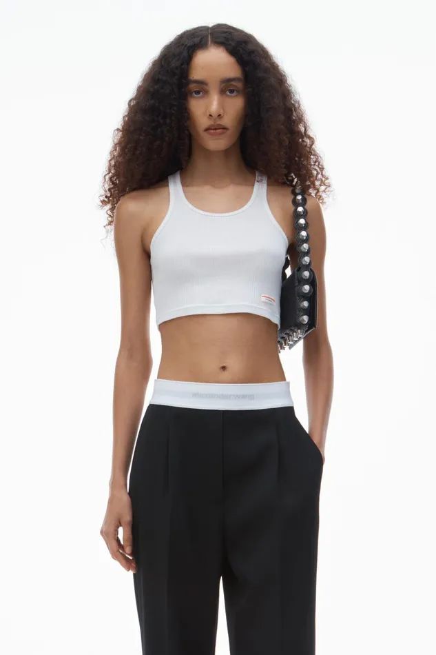 Alexander Wang Pants Women Pleated Trouser In Wool Tailoring