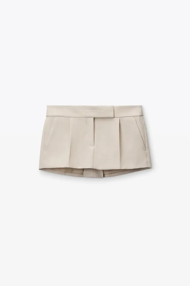 Alexander Wang Shorts Women Tailored Mini Skort In Wool Tailoring