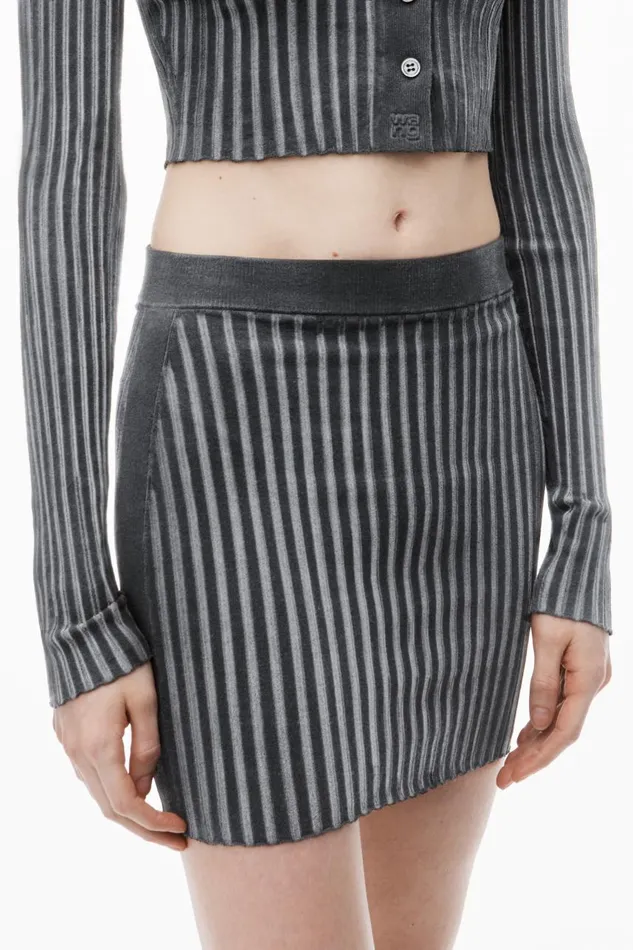 Alexander Wang Skirts Women Mini Skirt In RibKnit
