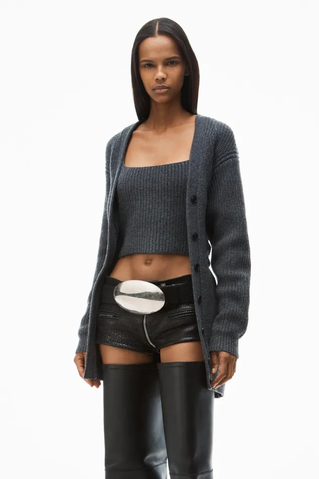 Alexander Wang Sweaters Women PreStyled Twinset Cardigan
