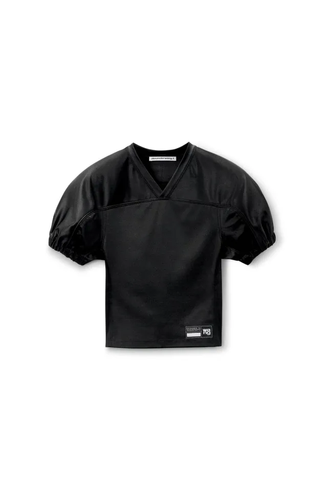 Alexander Wang Tops and Shirts Women Padded Football Jersey