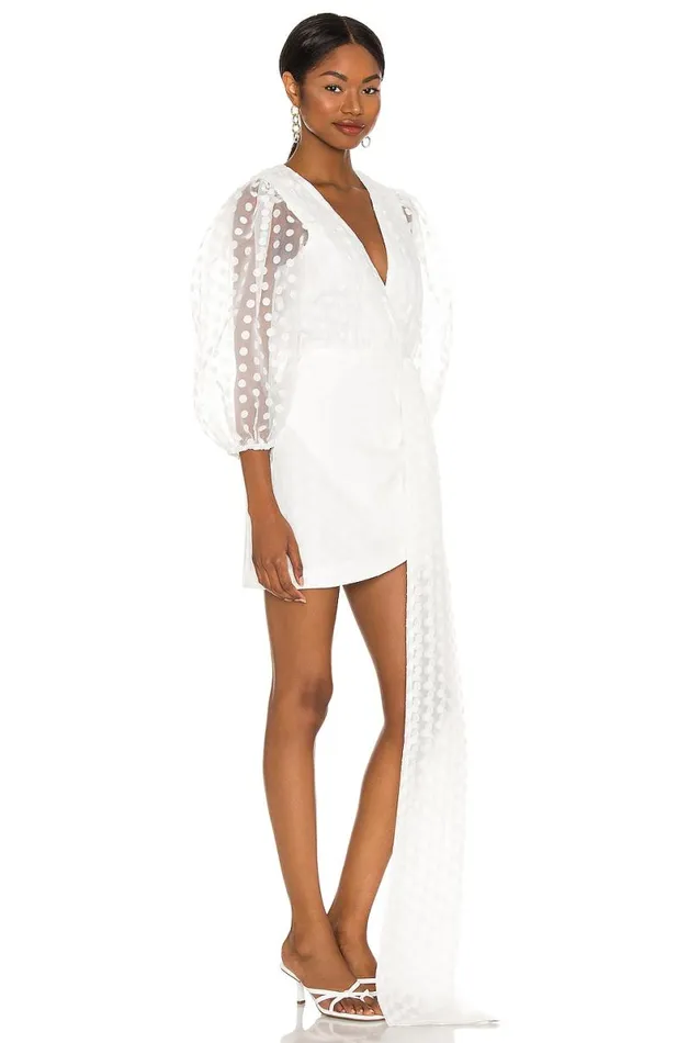 Alize Mini Dress White Women Lovers and Friends Dresses