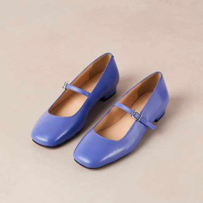 ALOHAS Ballet Flats Por Do Sol 8211 Blue Ballet Pumps 8211 Women