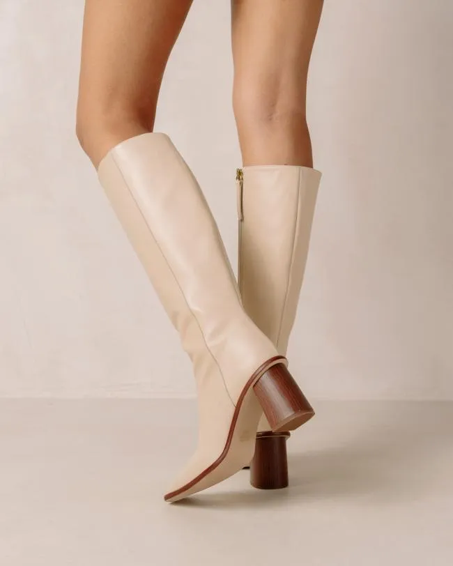 ALOHAS Boots East Cream 8211 Women