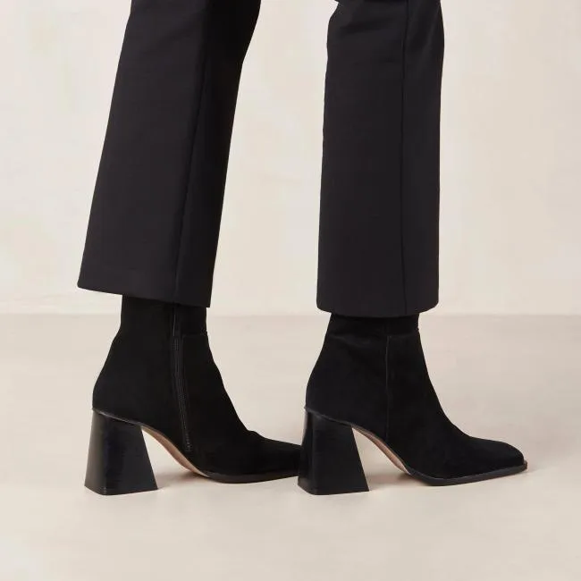ALOHAS Boots South 8211 Black Suede Boots 8211 Women