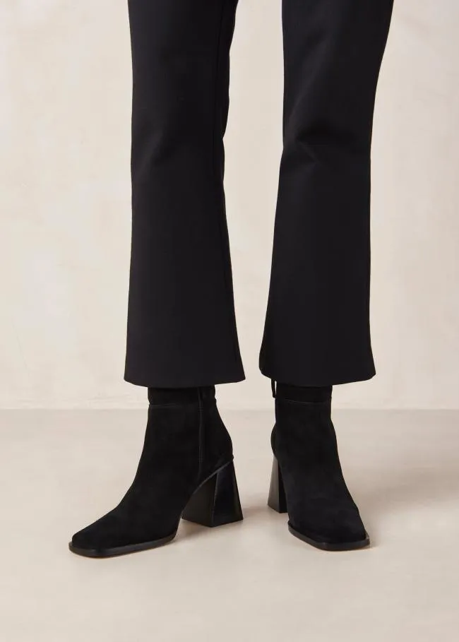 ALOHAS Boots South 8211 Black Suede Boots 8211 Women
