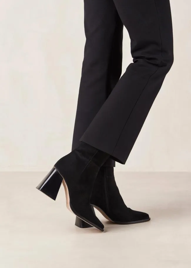 ALOHAS Boots South 8211 Black Suede Boots 8211 Women