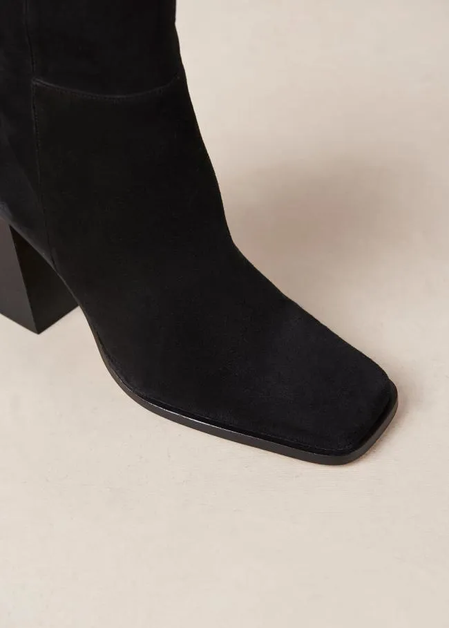 ALOHAS Boots South 8211 Black Suede Boots 8211 Women