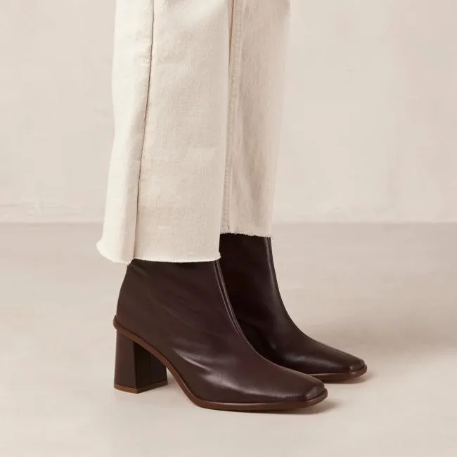 ALOHAS Boots West Cape 8211 Red Leather Boots 8211 Women