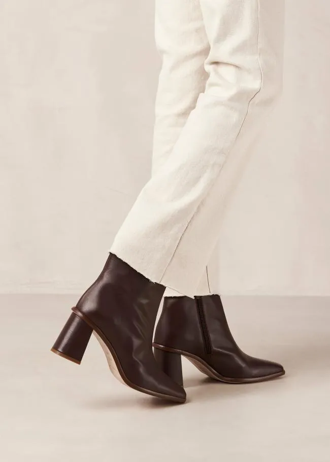 ALOHAS Boots West Cape 8211 Red Leather Boots 8211 Women