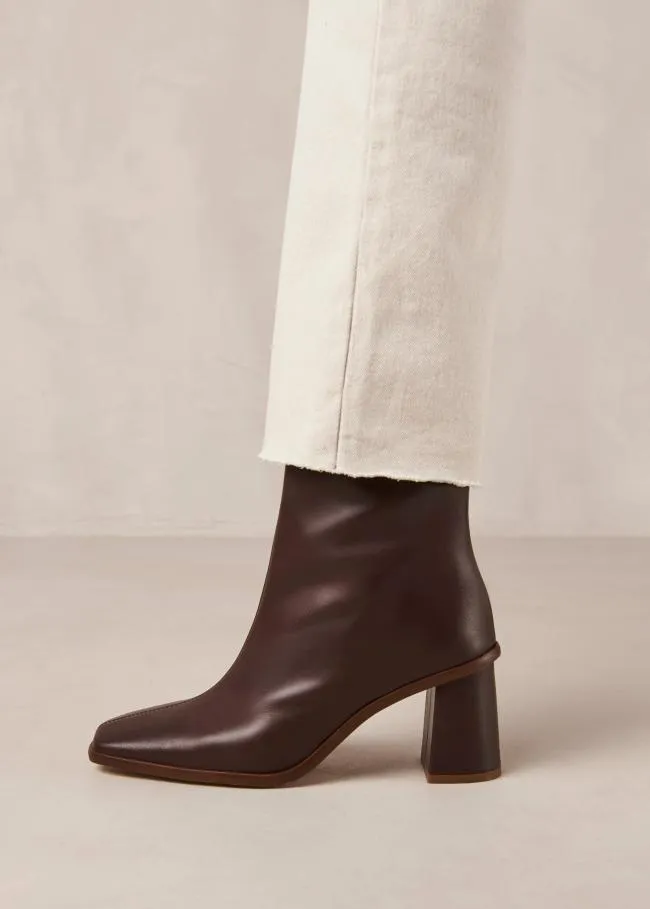 ALOHAS Boots West Cape 8211 Red Leather Boots 8211 Women