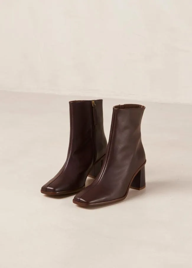 ALOHAS Boots West Cape 8211 Red Leather Boots 8211 Women