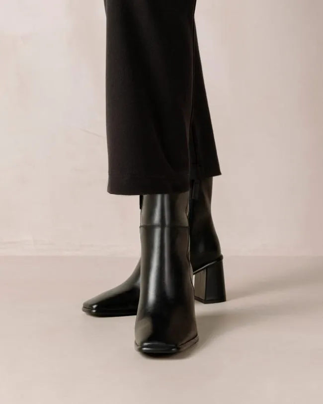 ALOHAS Boots West Total Black 8211 Women