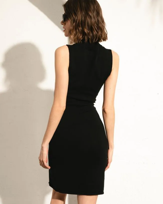 ALOHAS Dresses Idol 8211 Black Knit Dress 8211 Women