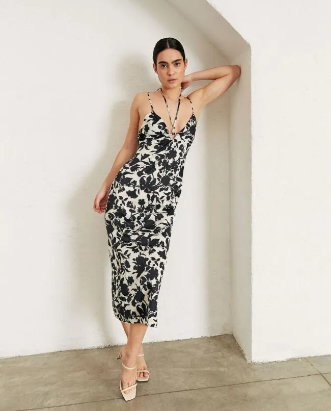 ALOHAS Dresses Night Owl 8211 Black And White Dress 8211 Women