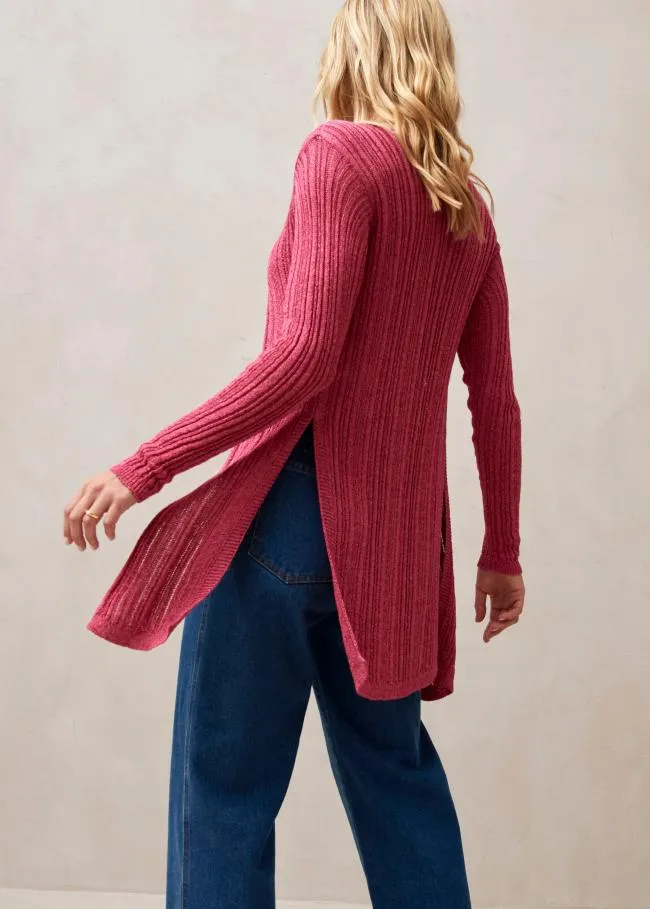 ALOHAS Knitwear Witty 8211 Pink Knit Top 8211 Women