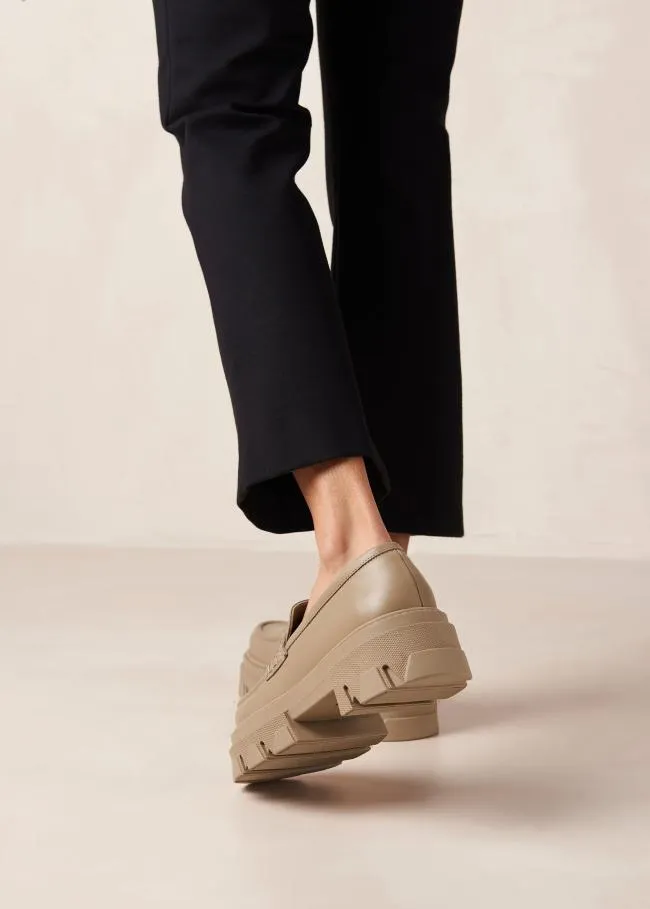 ALOHAS Loafers Trailblazer 8211 Beige Chunky Loafers 8211 Women