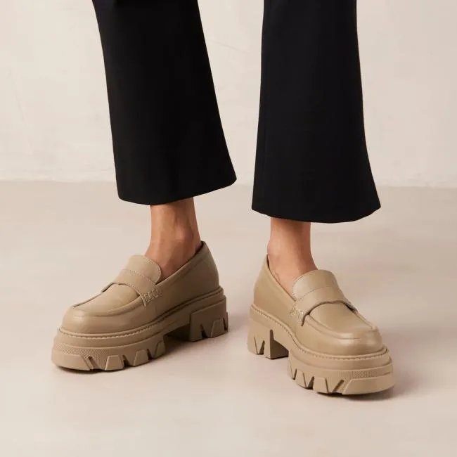 ALOHAS Loafers Trailblazer 8211 Beige Chunky Loafers 8211 Women