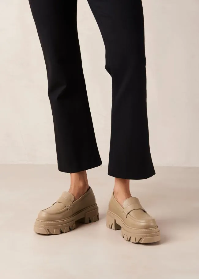 ALOHAS Loafers Trailblazer 8211 Beige Chunky Loafers 8211 Women