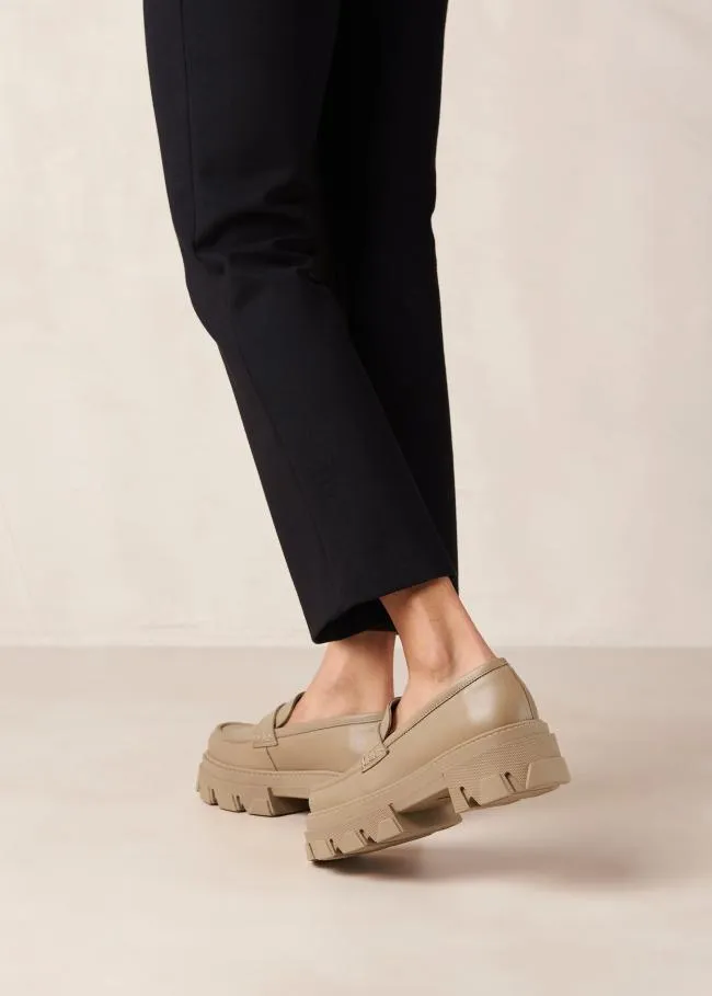 ALOHAS Loafers Trailblazer 8211 Beige Chunky Loafers 8211 Women