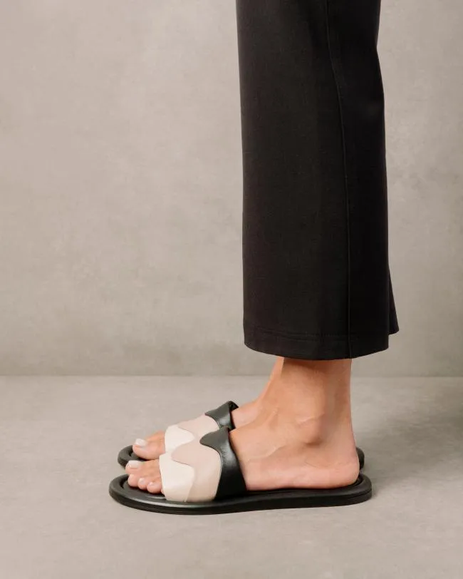 ALOHAS Mules Malibu Kaleidoscope 8211 Multicolor Leather Sandals 8211 Women