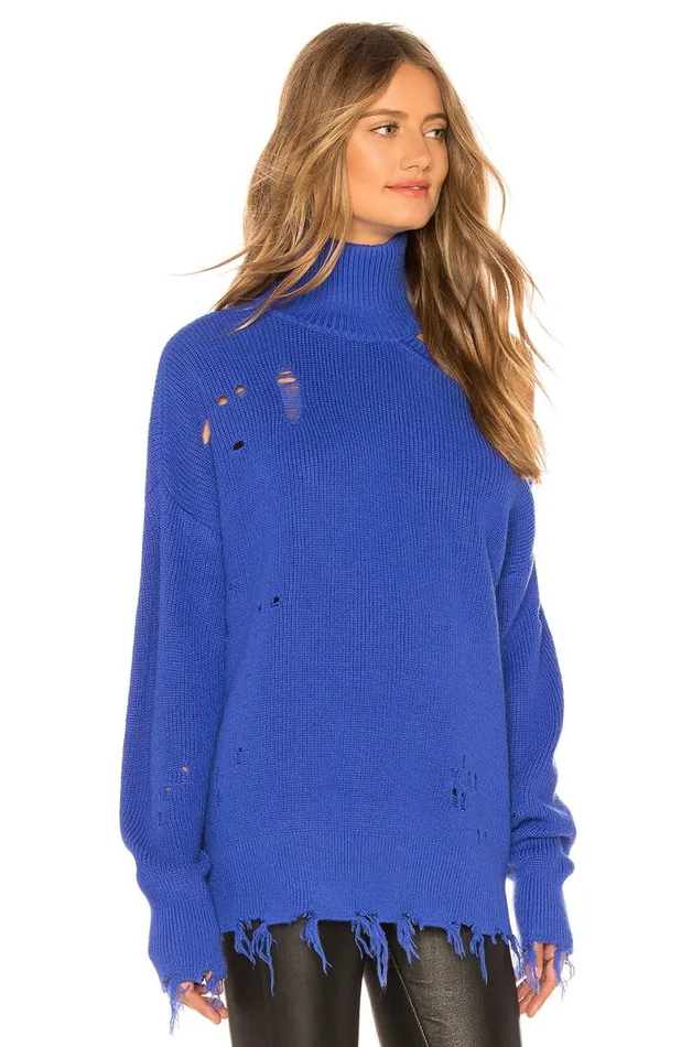 Arlington Sweater Cobalt Blue Women Lovers and Friends Sweaters and Knits