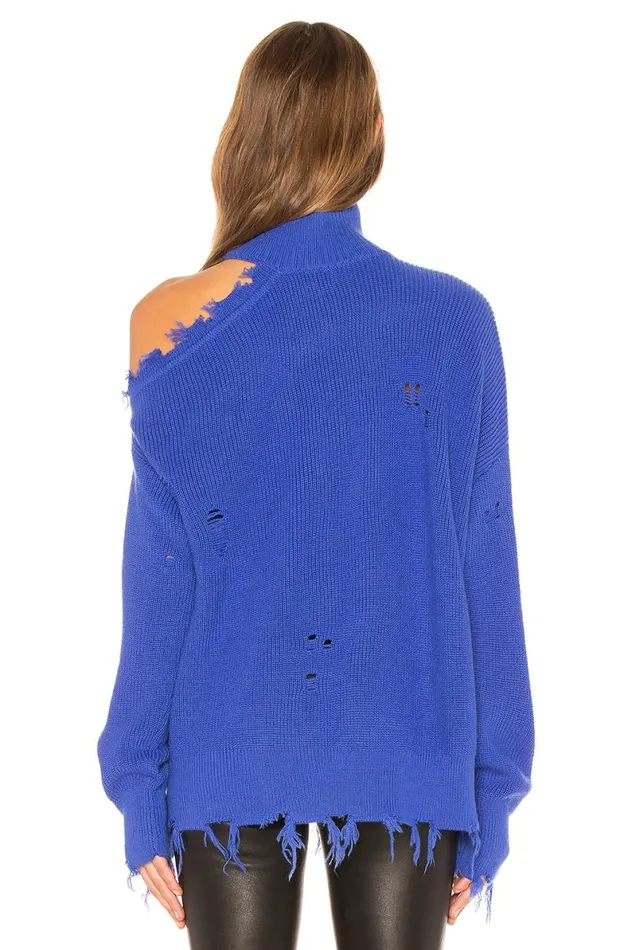 Arlington Sweater Cobalt Blue Women Lovers and Friends Sweaters and Knits