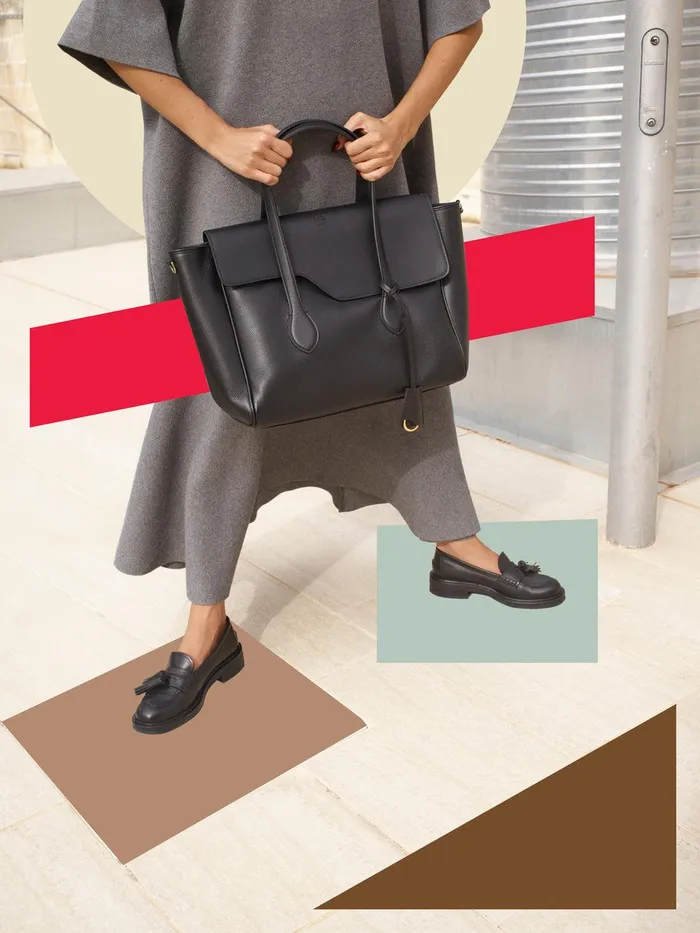 ATP Atelier Crossbody Bags Merlara Black Grained LeatherLeather Large Handbag Black 8211 Women