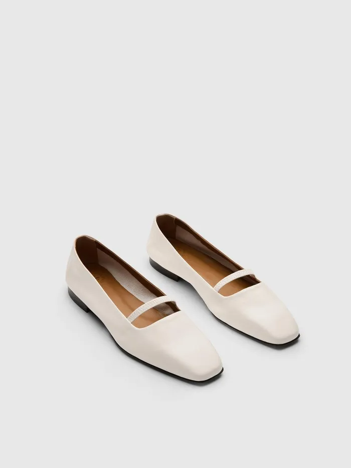 ATP Atelier Flats Loria Linen Nappa Ballet Flats Linen 8211 Women