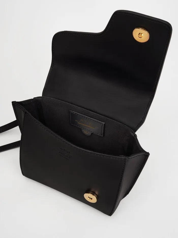 ATP Atelier Icon Bags Montalbano Black LeatherNappa Mini Handbag Black 8211 Women
