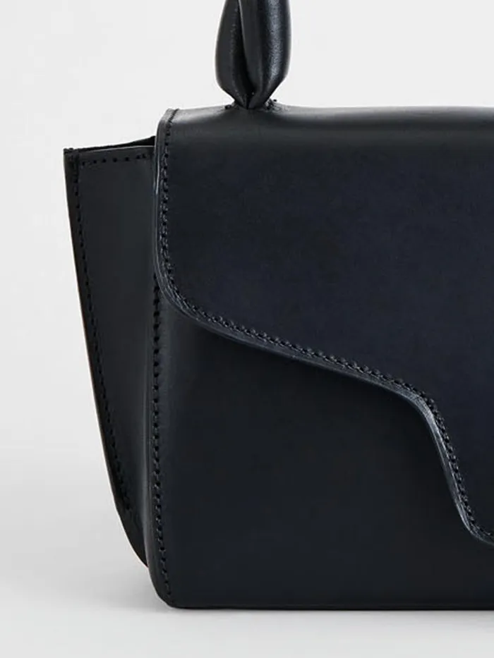 ATP Atelier Icon Bags Montalbano Black LeatherNappa Mini Handbag Black 8211 Women