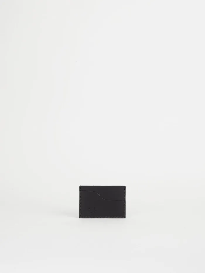 ATP Atelier Small Leather Goods Vinci Black Leather Card Holder Black 8211 Women
