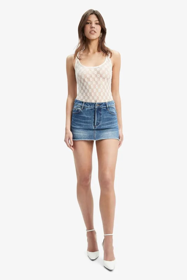 Bardot Bodysuits Adoni Lace Bodysuit In White 8211 Women Bardot Bodysuits Adoni Lace Bodysuit In White 8211 Women
