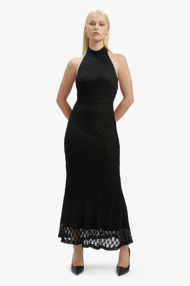 Bardot Day To Night Dresses Adoni Ola Lace Midi Dress In Black 8211 Women Bardot Day To Night Dresses Adoni Ola Lace Midi Dress In Black 8211 Women