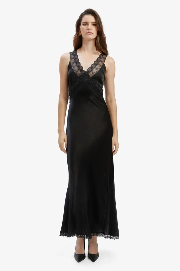 Bardot Day To Night Dresses Mendez Slip Dress In Black 8211 Women Bardot Day To Night Dresses Mendez Slip Dress In Black 8211 Women