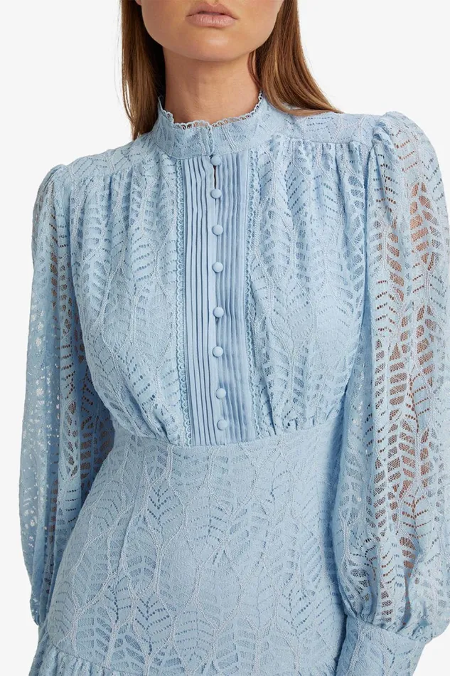Bardot Day To Night Dresses Remy Lace Dress In Light Blue 8211 Women Bardot Day To Night Dresses Remy Lace Dress In Light Blue 8211 Women