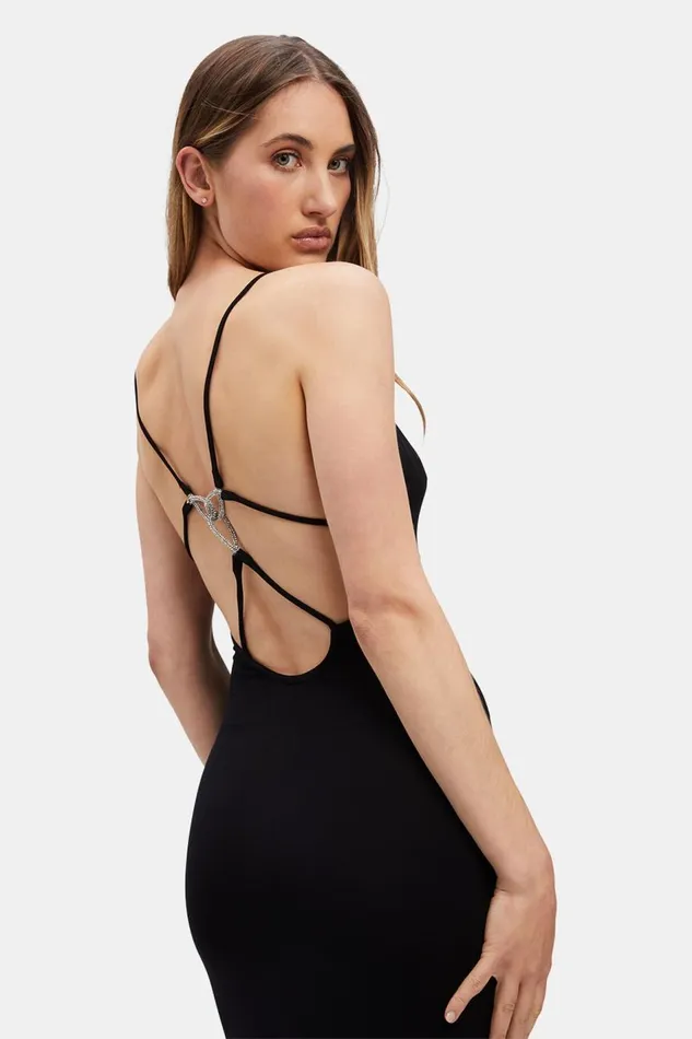 Bardot Day To Night Dresses Victoire Diamonte Dress In Black 8211 Women Bardot Day To Night Dresses Victoire Diamonte Dress In Black 8211 Women