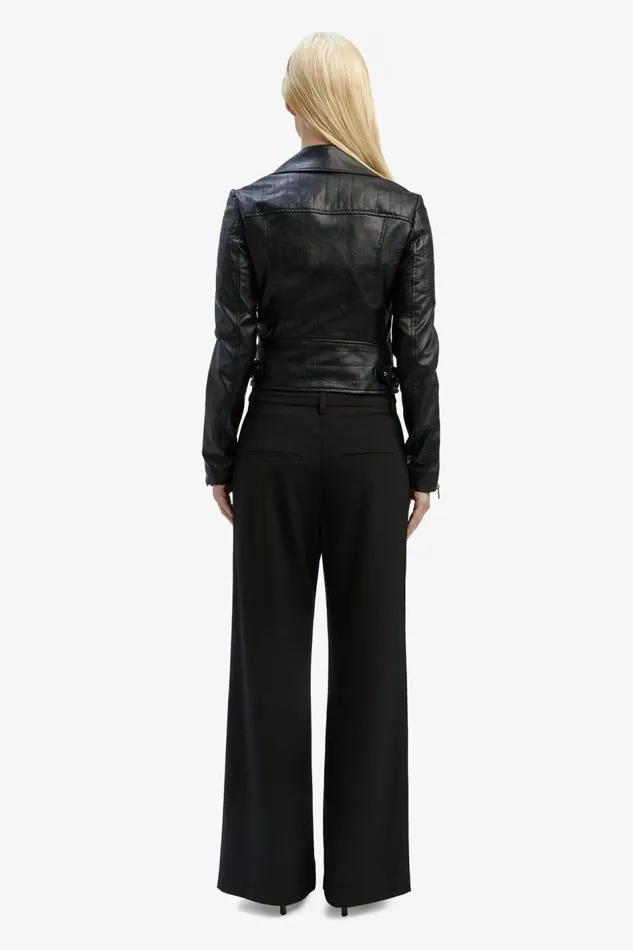 Bardot Jackets Kora Vegan Leather Biker Jacket In Black 8211 Women Bardot Jackets Kora Vegan Leather Biker Jacket In Black 8211 Women