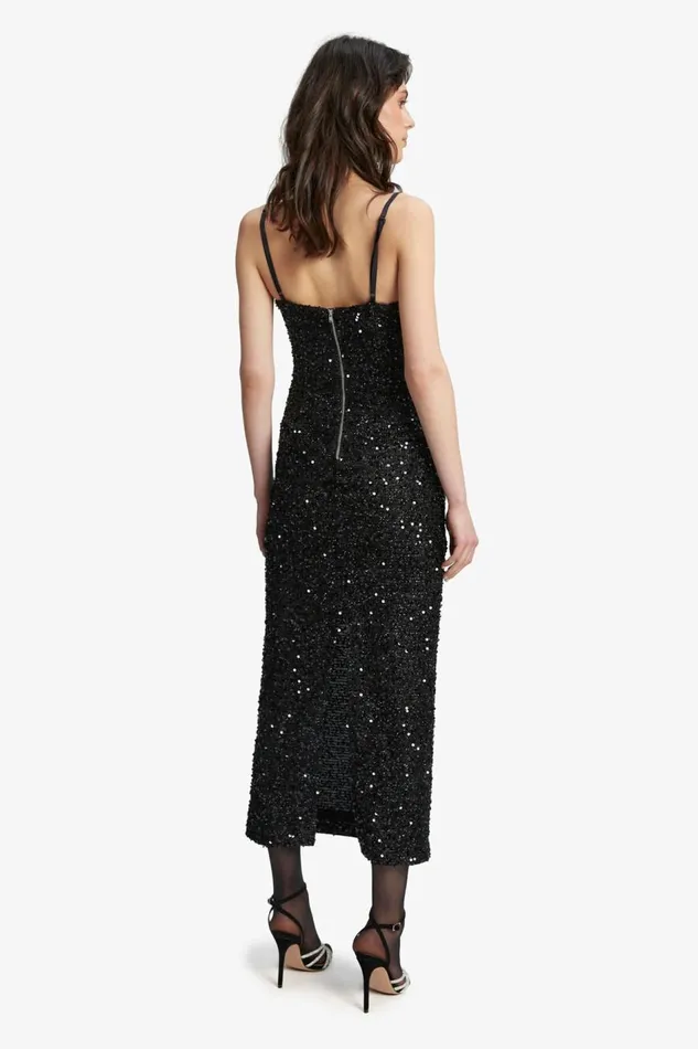 Bardot Occasion Dresses Infinite Sequin Maxi Dress In Black 8211 Women Bardot Occasion Dresses Infinite Sequin Maxi Dress In Black 8211 Women