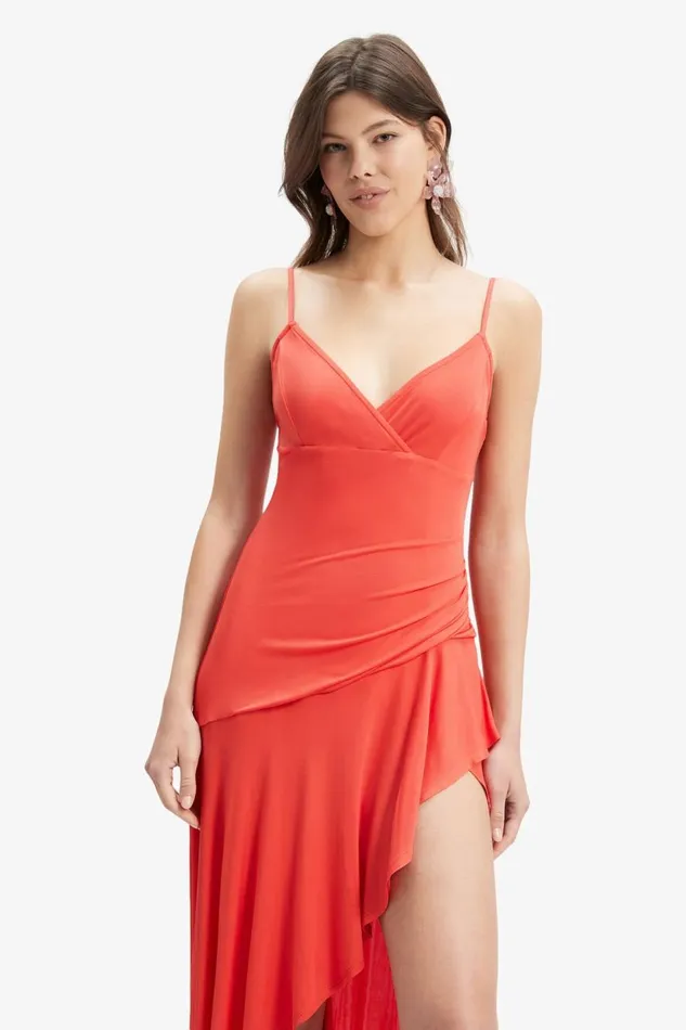 Bardot Occasion Dresses Sorella Jersey Midi Dress In Fire Red 8211 Women Bardot Occasion Dresses Sorella Jersey Midi Dress In Fire Red 8211 Women