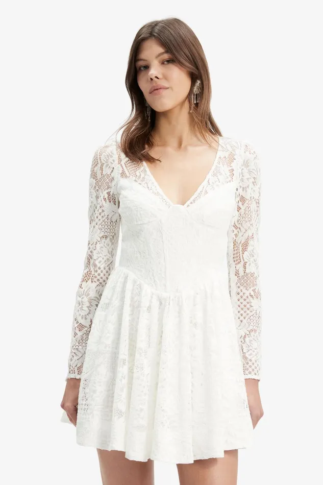 Bardot Party Dresses Ellie Lace Corset Dress In Ivory 8211 Women Bardot Party Dresses Ellie Lace Corset Dress In Ivory 8211 Women