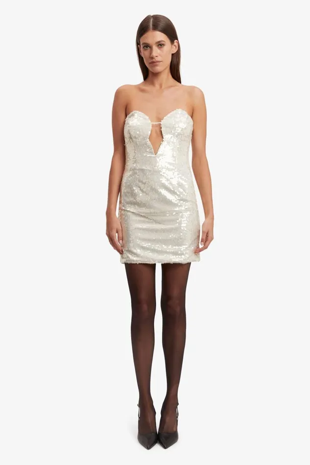 Bardot Party Dresses Jinxa Sequin Mini Dress In Nude Sqn 8211 Women Bardot Party Dresses Jinxa Sequin Mini Dress In Nude Sqn 8211 Women