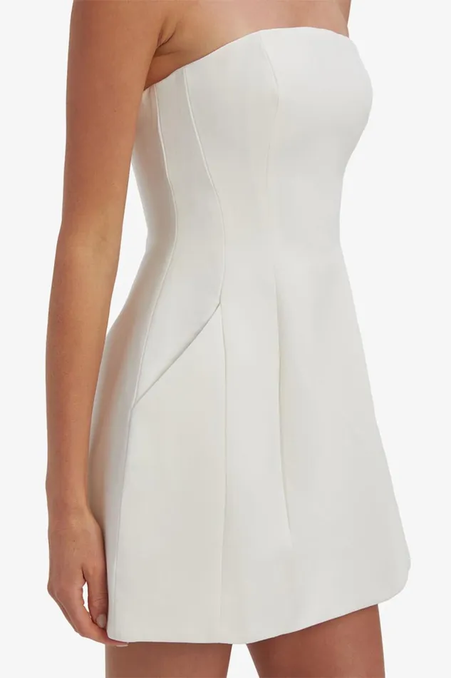 Bardot Party Dresses Karoline Hour Glass Dress In Orchid White 8211 Women Bardot Party Dresses Karoline Hour Glass Dress In Orchid White 8211 Women