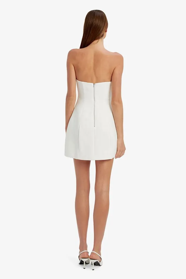 Bardot Party Dresses Karoline Hour Glass Dress In Orchid White 8211 Women Bardot Party Dresses Karoline Hour Glass Dress In Orchid White 8211 Women