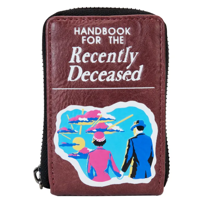 Beetlejuice Handbook For The Recently Deceased Accordion Wallet Unisex Loungefly Bags and Wallets Beetlejuice Handbook For The Recently Deceased Accordion Wallet Unisex Loungefly Bags and Wallets