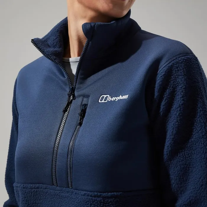 Berghaus Fleece Fadley Half Zip 8211 Dark Blue 8211 Women
