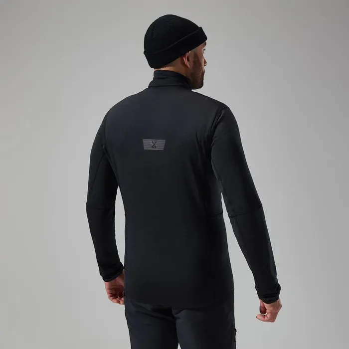 Berghaus Fleece MTN Arete LB Half Zip 8211 Black 8211 Men