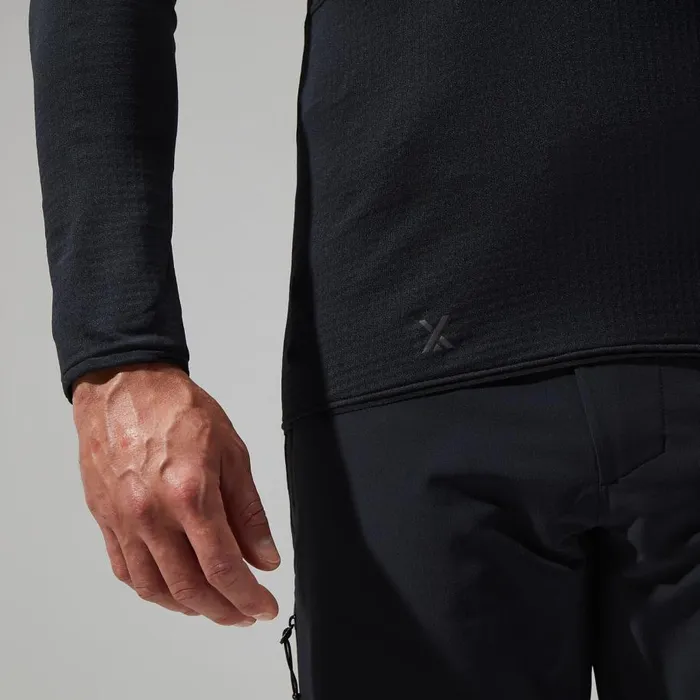 Berghaus Fleece MTN Arete LB Half Zip 8211 Black 8211 Men